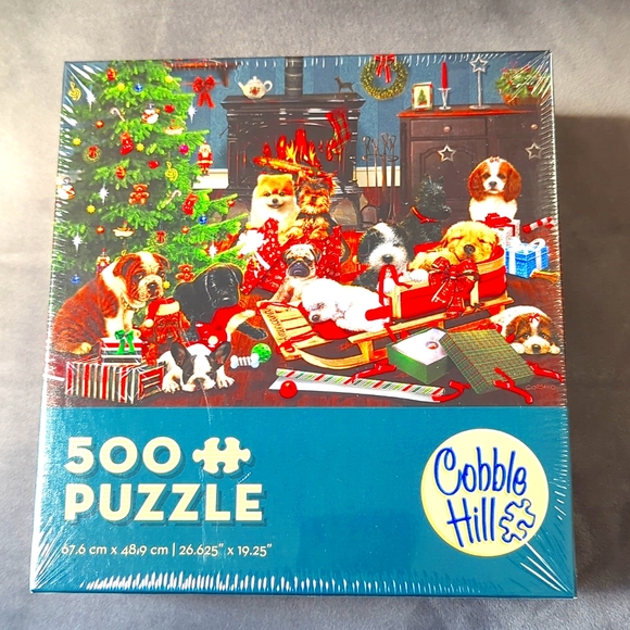 Cobble Hill 500 Piece Holiday Puzzle 🧩. Made in the USA NWT - Picture 1 of 2